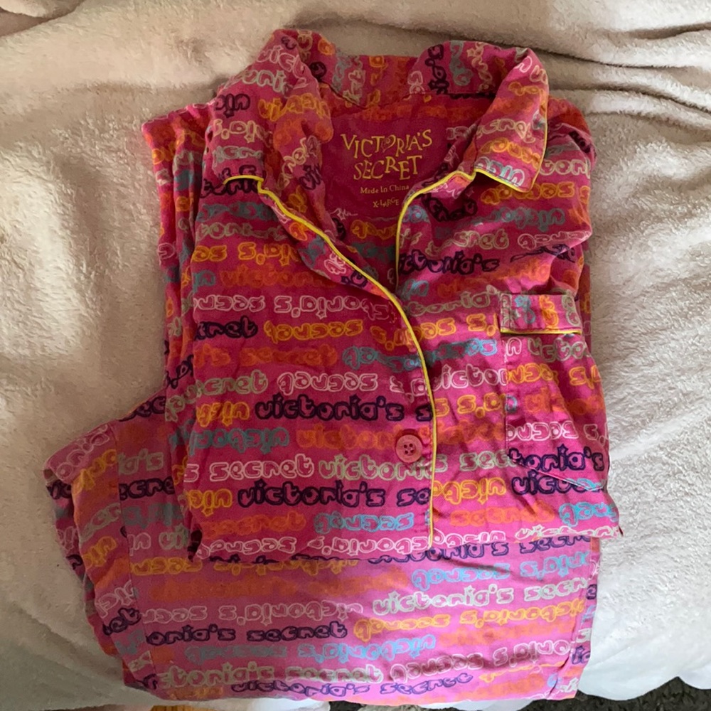 Victoria’s Secret retro pajama set.